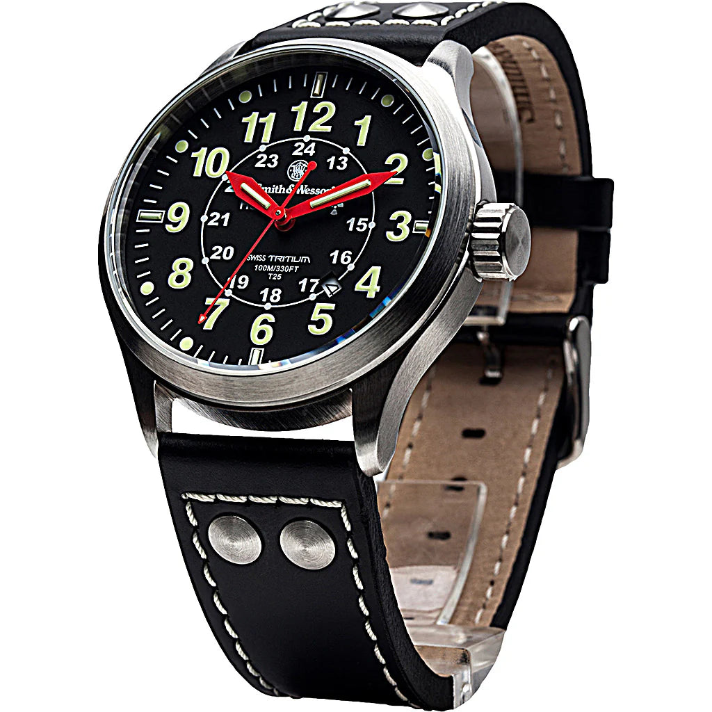 Smith & Wesson Mumbai Lamplighter Watch with Tritium