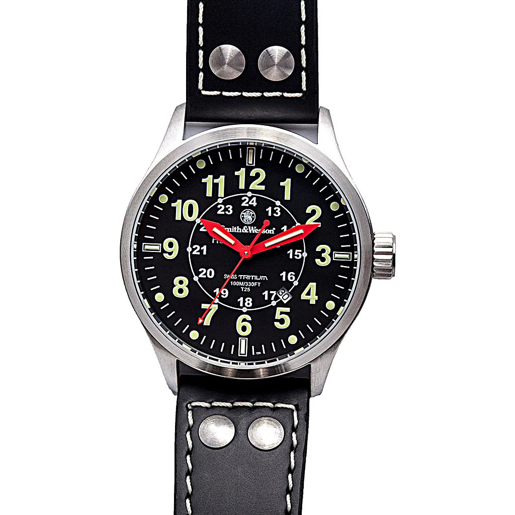 Smith & Wesson Mumbai Lamplighter Watch with Tritium